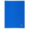 Exacompta - Ref 8547E - Soft PP Display Book - Suitable for A4 Documents, Made from Polypropylene, Lightweight, 40 Pockets, 80 Viewing Pages - Blue Cover