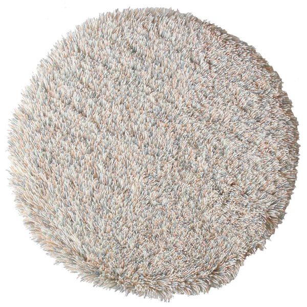 &NE NEK-091M-BE Memory Foam Shaggy Chair Pad Mix Mal Beige