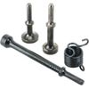 4 Pcs Smoothing Pneumatic Air Hammer Bits Air Chisel Bits Tool Set with Spring