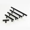 RCH Hardware HD-SS002-76 Solid Stainless Steel Modern Cabinet Drawer Handle Pull, 3 Inch, Black (2 Pack)