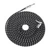 2 Pack 20ft Electric Patch Cord Guitar Amplifier Amp Cable Right Angle 90 Degree