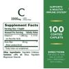 Nature’s Bounty Vitamin C + Rose Hips, 1000mg, 100 Coated Caplets.