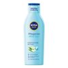 Nivea Sun Moisturising After Sun Lotion 400 ml, Lotion with Skin Soothing Effect After Sunbathing, After Sun with Organic Aloe Vera and Hyaluronic Acid for 48 Hours Moisture