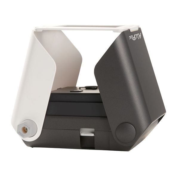 KiiPix Portable Portable Printer & Photo Scanner Compatible with FUJIFILM Instax Mini Film, Black