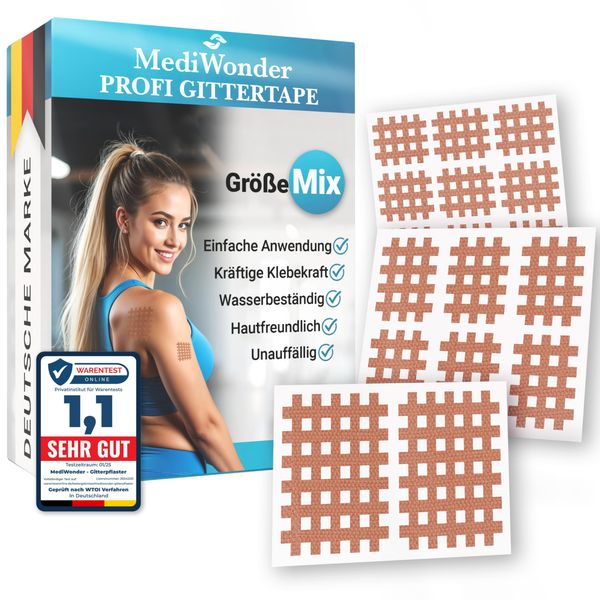 Medi Wonder Grid Tape S/M/L Mix