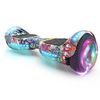 Hoverboard 6.5" Flash Wheel Bluetooth Speaker with LED Light Self Balancing Wheel Electric Scooter - Graffiti
