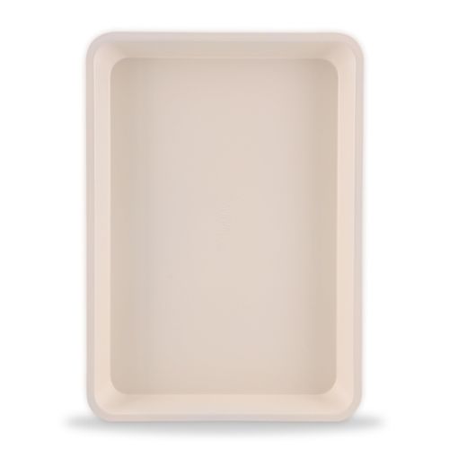 NutriChef 13-inch Ceramic Wide Baking Pan, Non-Stick Coated Layer Surface, Great for Food Preparation, Serving, Pastry Dessert Baking, Used for Model Number NCBK6CT5 and NCBK6CT5.5