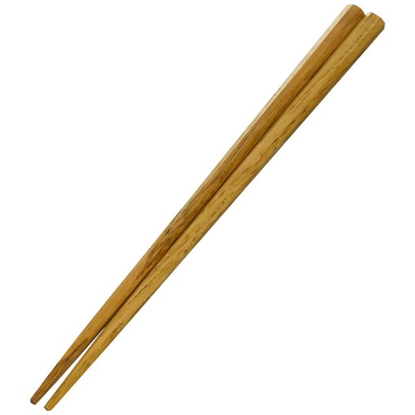 Alphax 905899 Children's Chopsticks, Chestnut, 7.1 inches (18 cm), Point, Octagonal Wooden Chopsticks