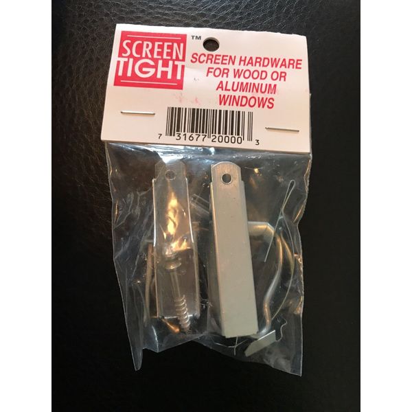 Lot of 2 Screen Tight Screen Hardware For Wood And Aluminum Windows