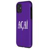 Purple Funny Açaí Belém Pará Amazonia Brazil Case for iPhone 11