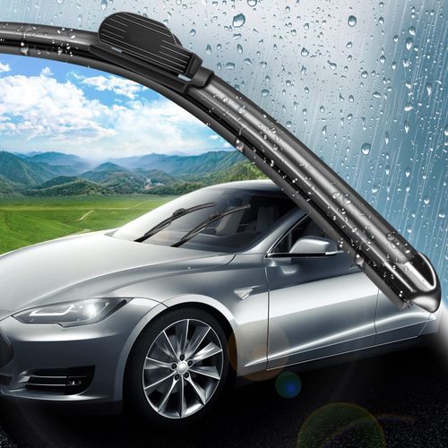 Wiper Blades 22" + 22" Replacement for Windshield Wiper Blades Car Front Window Wiper Blades (set of 2) 22 Inch + 22 Inch ) - Series: Y07N489A