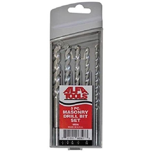 Alfa Tools MD6 Bright Masonry Set in Pouched (6 Piece)