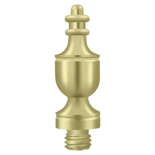 Deltana DSUT3-UNL 1-3/8" Height Urn Tip Decorative Finials For Hinges Unlaquered