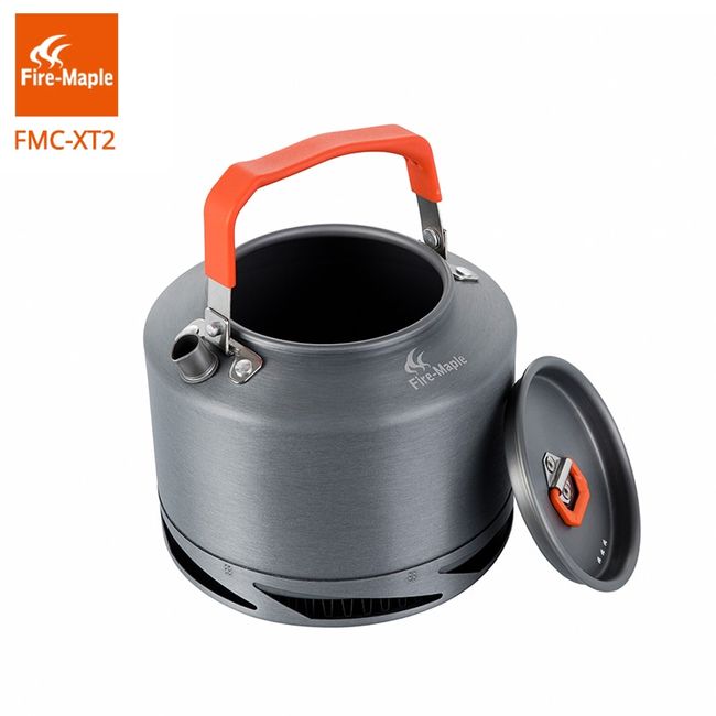 1.3L Camping Water Kettle Aluminum Alloy Teapot Coffee Pot Backpacking  Outdoor Tea Kettle with Bag