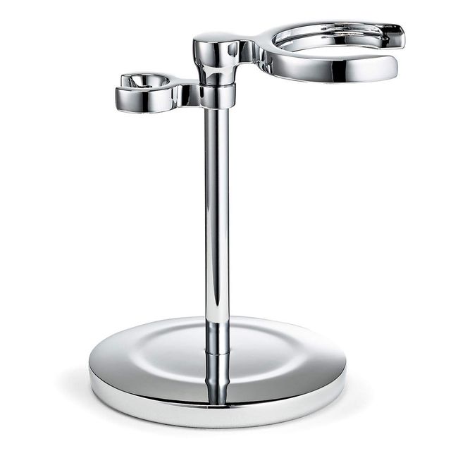 The Art of Shaving Chrome razor and brush stand, 11.9 oz.