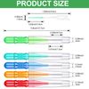 350 Pieces Interdental Brush Tooth Floss Tooth Cleaning Tool Toothpick Dental Tooth Flossing Head Oral Dental Flosser Teeth Soft Dental Picks Refill Dental Flosser Toothpick Cleaners (Mixed Color)