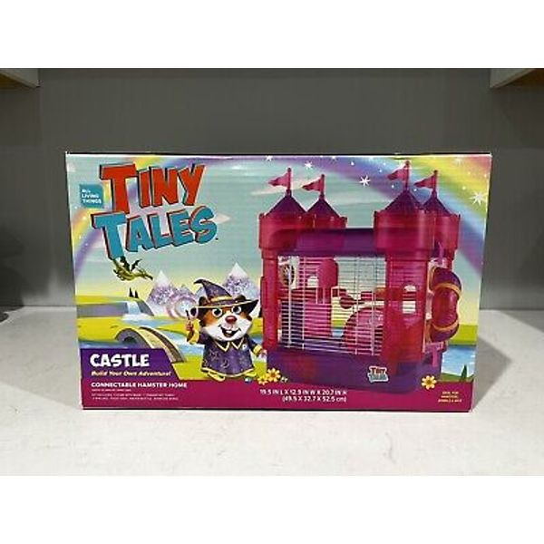 Tiny Tales Castle Connectable Hamster Home -- New -- Hamster Cage