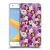 Head Case Designs Purple And White Assorted Flowers Hard Back Case Compatible With HTC One A9s