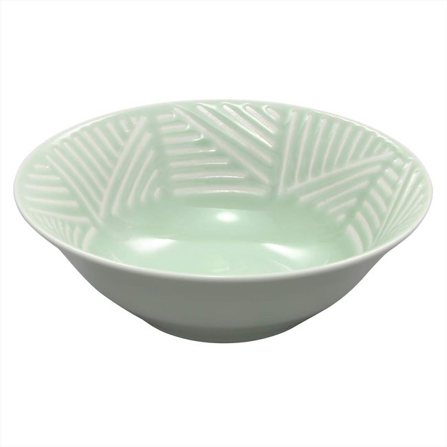 Hamatoto 404009 Hasami Ware Bright Bowl, S, Aqua, 4.6 inches (11.8 cm)