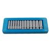 US PRO Professional 13 Piece 1/4" Single Hex Deep Socket Set 4-14mm B1388