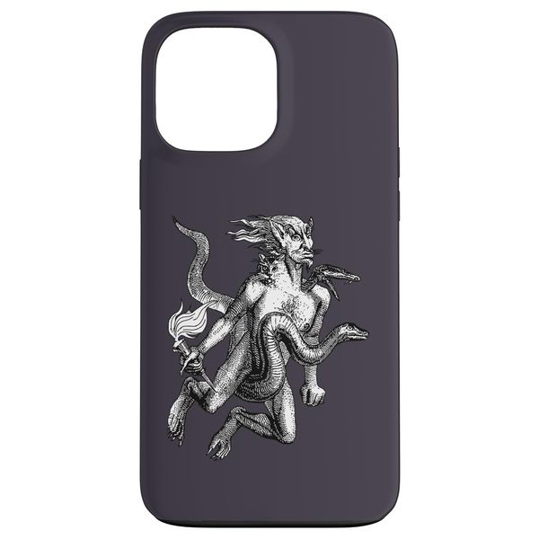 Three Headed Man, Serpent, And Cat Dictionnaire Infernal Art Case for iPhone 13 Pro Max