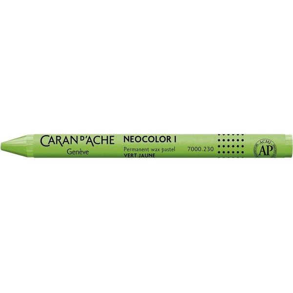 CREATIVE ART MATERIALS Classic Neocolor I, Yellow Green (7000.23)