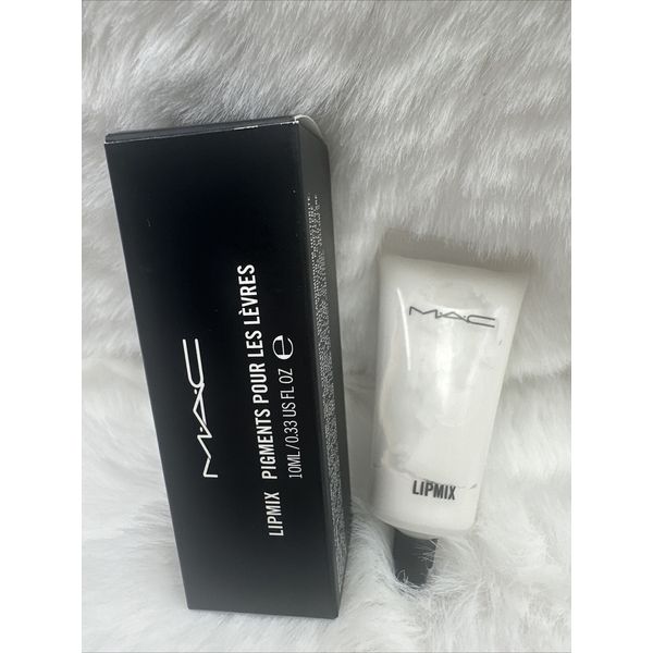 MAC Lipmix Pigments WHITE 0.33 fl.oz / 10 ml Full Size - Authentic!