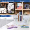 Plastic Wallets A4 Zip Lock Bags-12Pcs Plastic Mesh Document Folder with Zipper for Toys Puzzle Bills Documents