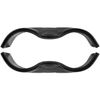 BLACK 1-5/8" X 1-5/8" Chain Link Panel (Kennel) Clamp - 2 Pack