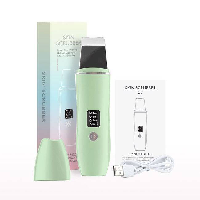 Wholesale Portable Facial Cleaner Ultrasonic Dead Skin Scrubber for Face  Ultrasonic Ion Rejuvenation Device - China Skin Scrubber and Skin Care  price