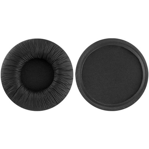 MDR-V55 Earpads Replacement Protein Wrinkle PU Ear Pads Cushions Cover Repair Parts Compatible with Sony MDR-V55 V500DJ, Somic E95, MDR-7502 MDR-V500 Headphones (Black)