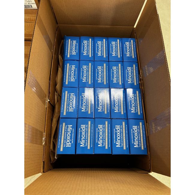 Kirkland 5% Minoxidil 240 Month (40 Boxes) Men's Hair Regrowth Extra Strength