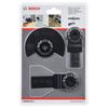 Bosch Professional 3-Piece Starlock Multitool Set (for Wood and Metal, Accessories Multitool)