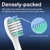 Replacement Toothbrush Heads Compatible with AquaSonic Black Series, Vibe Series, Black Series Pro,and for Duo Series Pro Electric Toothbrush White, Pack of 5