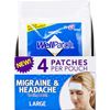 WellPatch Migraine Cooling Headache Pads-4ct (Pack of 5)