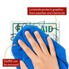 SmartSign "First Aid Kit Inside" Label | 3.5" x 5" Laminated Vinyl