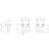 GT25 Component Single Item Magnetic Runner Double Opening [9T21] Z3K