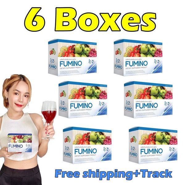 6X Fumino Detox Natural High Fiber Reduce Belly Fat Weight Control Body Shape