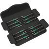 Wera 73675 Kraftform Micro Precision Screwdriver Set, Black/Green, 12 Pieces