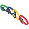 12 Superhero Rubber Bracelet Party Favours