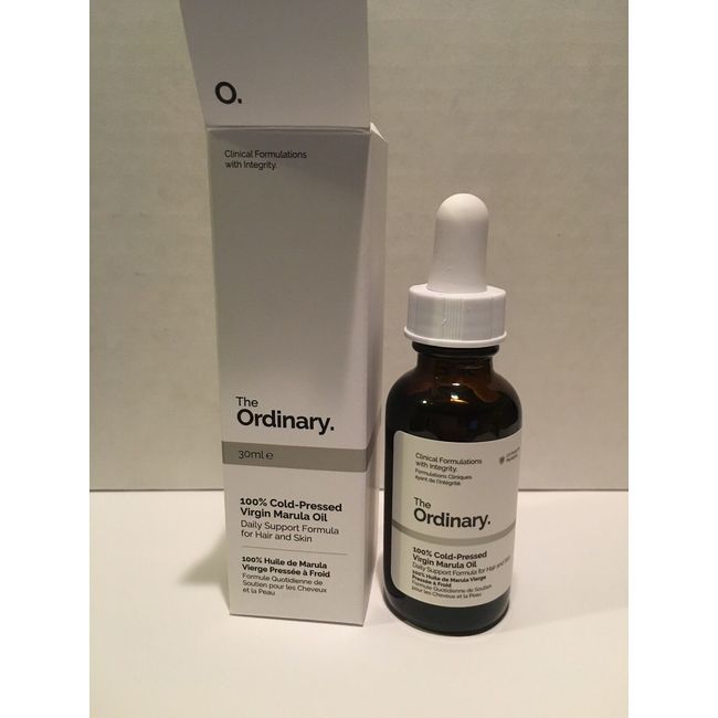 The Ordinary 100% Cold-Pressed Virgin Marula Oil For Hair And Skin NIB