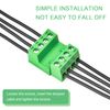 20PCS 2 Pin 5.08mm Pitch PCB Angle Screw Terminal Block Plug Connector Socket Panel, for for 28-12AWG Cable