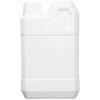 Flat Can, 3.3 gal (1 L) with Slits, Graduated Marks, White