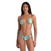 Arena Damen Women's Water Print String Triangle Bikini, Zebra, M EU