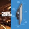 LTech UB5 RGBWY DMX & Bluetooth BLE 5.0 Mesh Programmable Touch Panel Wall Mount LED Lighting Controller, 4-Zone & Multi Scene