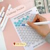 T stdclass 100 Envelope Saving Challenge Binder Buget Binder with Cash Envelope to Save $5050