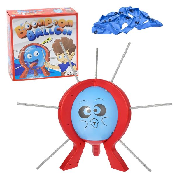 MILIAFLICK Balloon Game Balloon Burst Game Desktop Balloon Burst Skill Game Balloon Burst Balloon Game Family Game Interactive Toy for Ages 8 Years and Up Family Reunion Children's Party