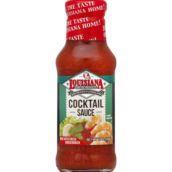 Louisiana Shrimp Cocktail Gourmet Seafood Dipping Sauce - 12 Ounce - Sweet Flavor