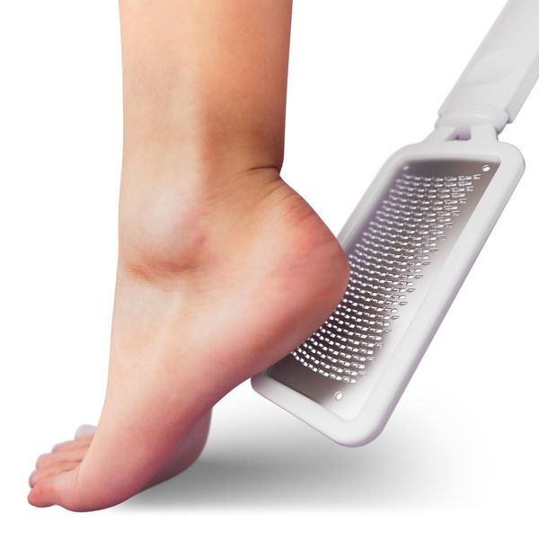 Lee Beauty Foot Callus Remover, Rasp Foot File - Scrubber, Dead Skin Remover for Cracked Heels & Dry Skin - Sturdy Scraper Tool, Easy to Use & Clean - Pedicure Supplies for Smooth, Beautiful Feet