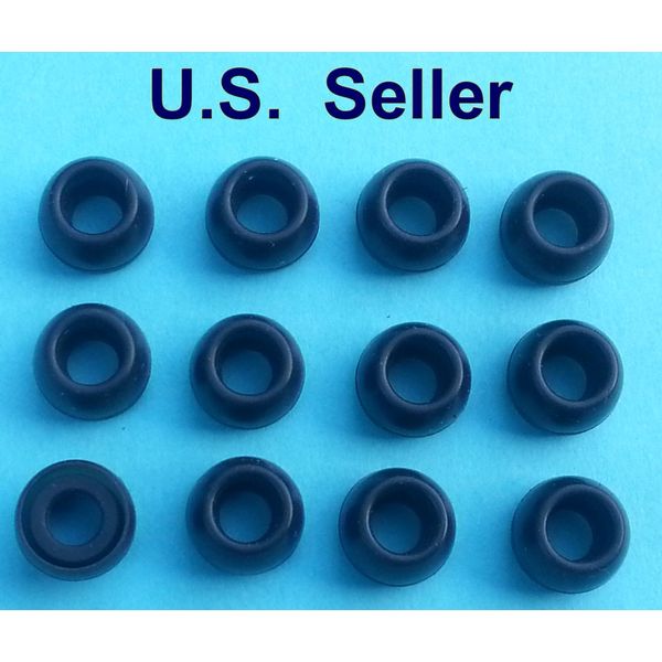 12 Small for Motorola S11 S-11 FLEX replacement earbuds eargel eartips